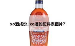 xo酒成份_xo酒的配料表图片?