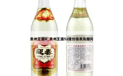贵州王酒H_贵州王酒52度价格表及图片